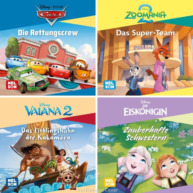 4er-Set Maxi-Mini 62: Disney - 
