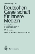 Verhandlungen der Deutschen Gesellschaft für Innere Medizin - Klaus Miehlke