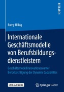 Cover-Bild zum Titel 'Internationale Geschäftsmodelle von Berufsbildungsdienstleistern' von 'Romy Hilbig'