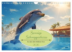 Sonnige Schnappschüsse - Ein Jahr voller fröhlicher Tiere (Wandkalender 2026 DIN A4 quer), CALVENDO Monatskalender - Rupert Kowalski