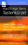 Cover-Bild zum Titel 'macOS High Sierra Tastenkürzel' von 'Johann Szierbeck'