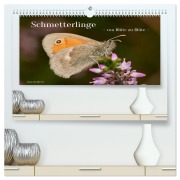 Schmetterlinge - von Blüte zu Blüte - (hochwertiger Premium Wandkalender 2026 DIN A2 quer), Kunstdruck in Hochglanz - Angelika Meister