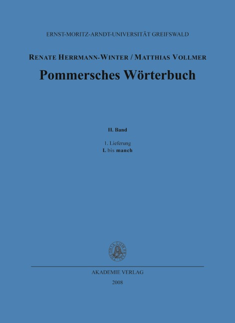 L bis manch - Matthias Vollmer, Renate Herrmann-Winter