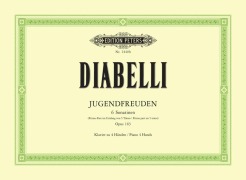 Cover-Bild zum Titel 'Jugendfreuden op. 163' von 'Anton Diabelli, Carl A. Martienssen'