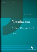 Cover-Bild zum Titel 'Notarkosten' von 'Thomas Diehn'