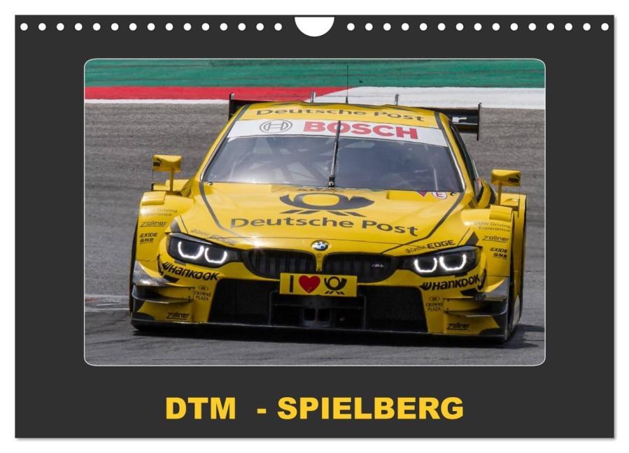 DTM-SPIELBERG (Wandkalender 2026 DIN A4 quer), CALVENDO Monatskalender - Norbert. Hess@Chello. At Norbert. Hess@Chello. At