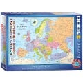 Karte von Europa 1000 Teile - 