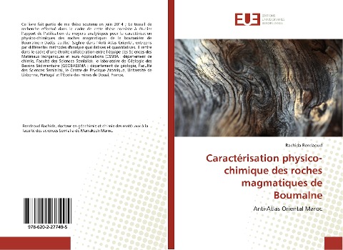 Caractérisation physico-chimique des roches magmatiques de Boumalne - Rachida Bendaoud