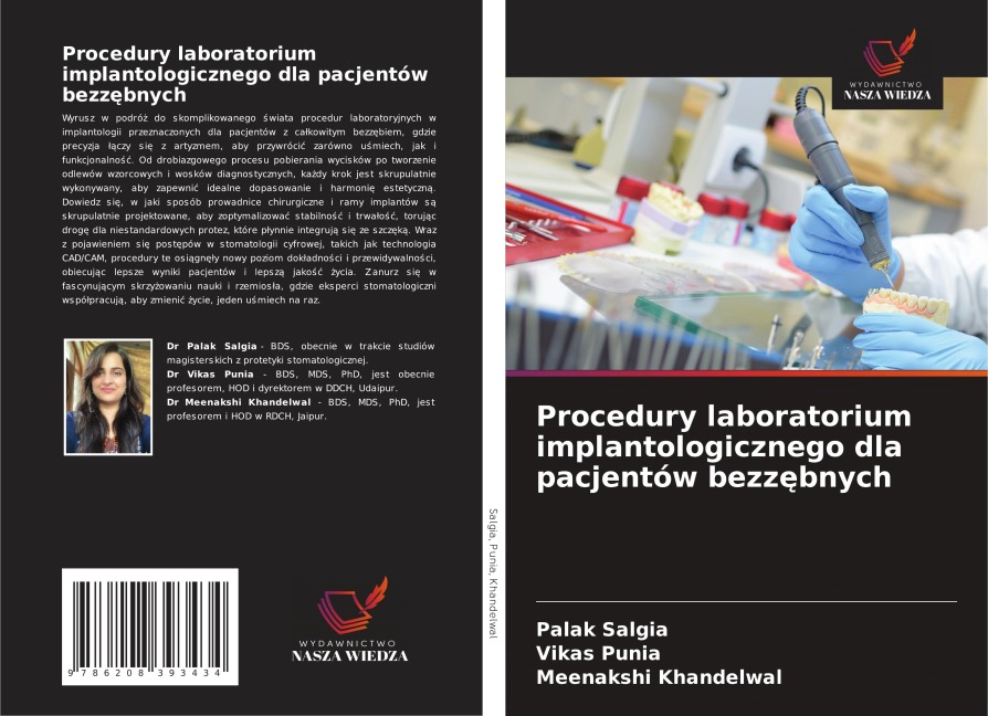 Procedury laboratorium implantologicznego dla pacjentów bezz¿bnych - Palak Salgia, Vikas Punia, Meenakshi Khandelwal