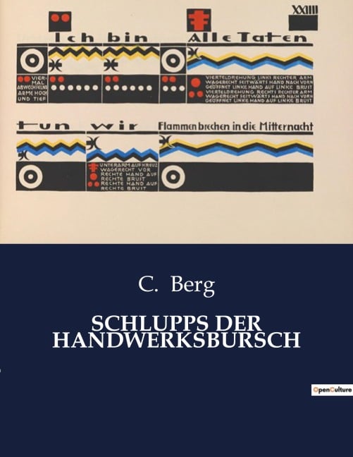SCHLUPPS DER HANDWERKSBURSCH - C. Berg