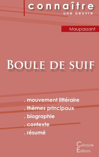 Fiche de lecture Boule de suif de Maupassant (Analyse littéraire de référence et résumé complet) - Guy de Maupassant