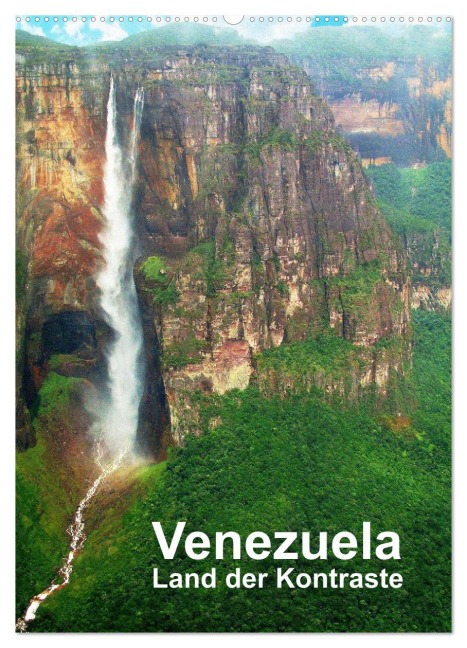 Venezuela - Land der Kontraste (Wandkalender 2026 DIN A2 hoch), CALVENDO Monatskalender - Rudolf Blank