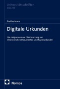 Cover-Bild zum Titel 'Digitale Urkunden' von 'Pauline Leven'