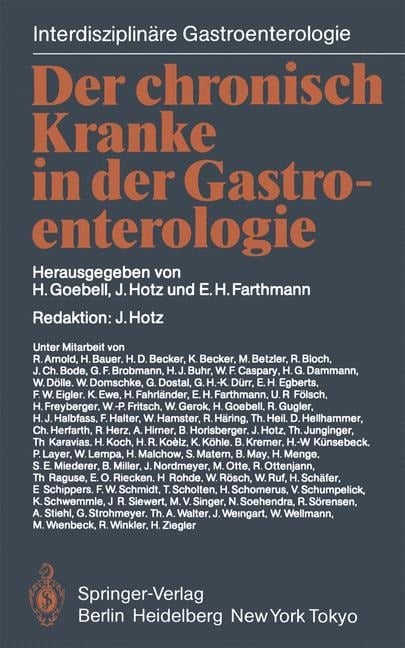 Der chronisch Kranke in der Gastroenterologie - 