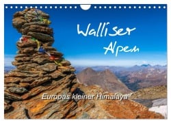 Cover-Bild zum Titel 'Walliser Alpen - Europas 'kleiner' Himalaya (Wandkalender 2026 DIN A4 quer), CALVENDO Monatskalender' von 'Michael Und Brigitte (Gratz-)Prittwitz'
