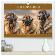 Der Leonberger. Majestätische Löwenhunde im Licht der Natur (hochwertiger Premium Wandkalender 2026 DIN A2 quer), Kunstdruck in Hochglanz - Rose Hurley