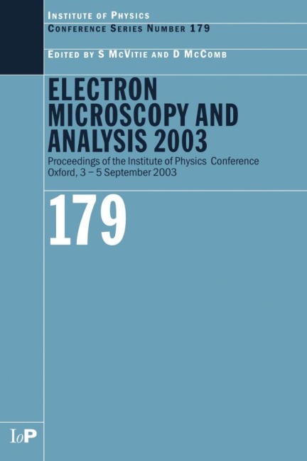 Electron Microscopy and Analysis 2003 - 