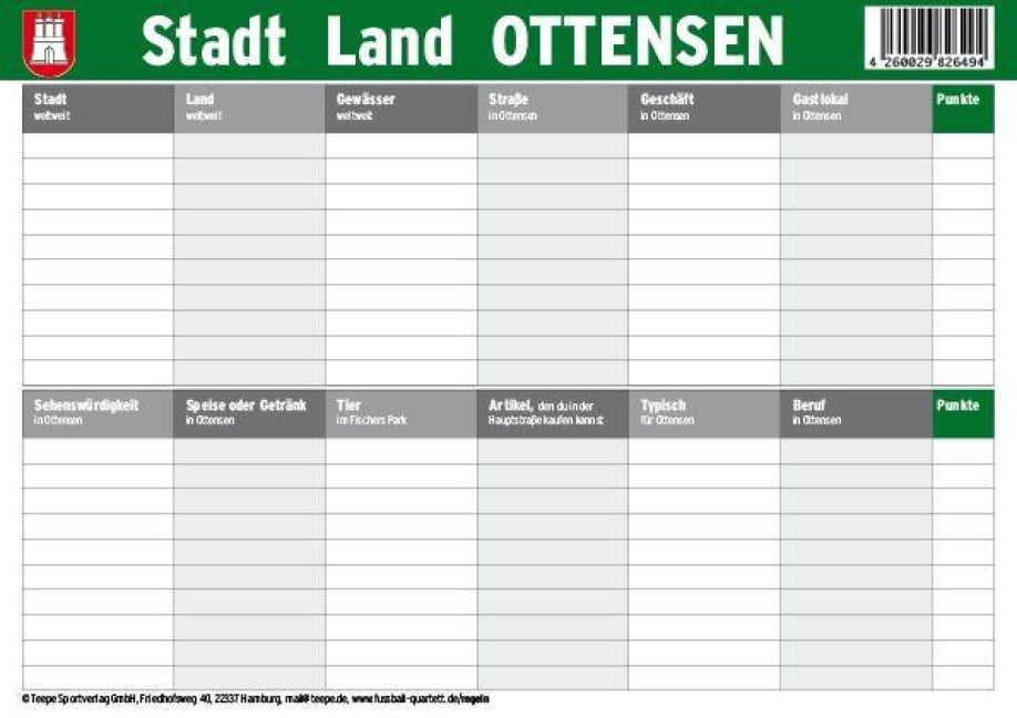 Hamburg: Stadt Land Ottensen - 