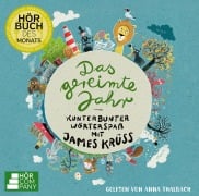 Cover-Bild zum Titel 'Das gereimte Jahr - Kunterbunter Wörterspaß mit James Krüss' von 'James Krüss'