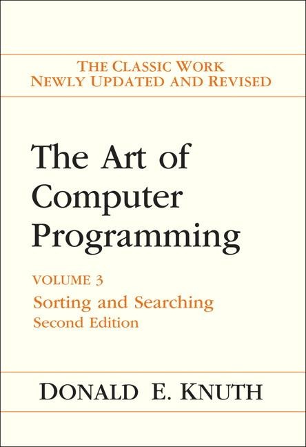 The Art of Computer Programming - Donald Knuth