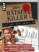 Cover-Bild zum Titel 'Der Rätselkiller: Blutige Schlagzeilen - Mörderisch gute Logicals' von 'Stefan Heine'