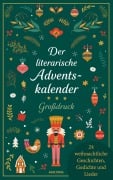 Cover-Bild zum Titel 'Der literarische Adventskalender. Großdruck. 24 weihnachtliche Geschichten, Gedichte und Lieder' von ''