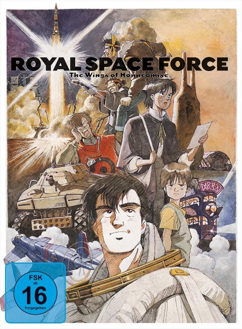 Royal Space Force - Wings of Honnêamise - Hiroyuki Yamaga, Hiroshi Ônogi, Kevin Seymour, Mary Claypool, Yûji Nomi