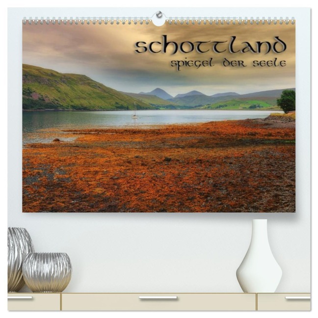 Schottland - Spiegel der Seele (hochwertiger Premium Wandkalender 2026 DIN A2 quer), Kunstdruck in Hochglanz - Simply Photography