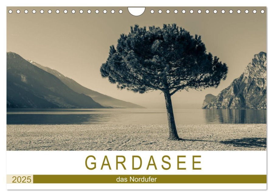 GARDASEE - das Nordufer (Wandkalender 2025 DIN A4 quer), CALVENDO Monatskalender - Sebastian Rost