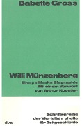 Cover-Bild zum Titel 'Willi Münzenberg' von 'Babette Gross'
