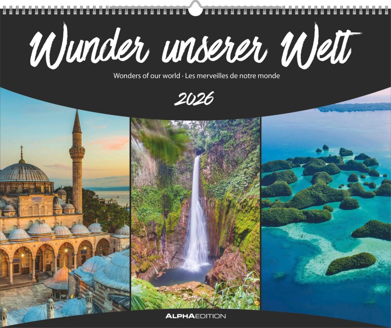 ALPHA EDITION - Wunder unserer Welt 2026 - 52 x 42,5 cm - 