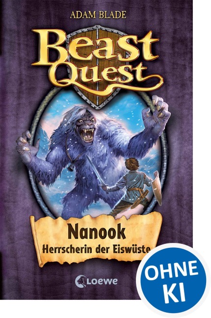 Beast Quest (Band 5) - Nanook, Herrscherin der Eiswüste - Adam Blade