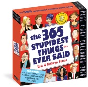 Cover-Bild zum Titel '365 Stupidest Things Ever Said Page-A-Day(r) Calendar 2026' von 'Workman Calendars'