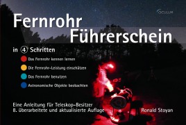 Cover-Bild zum Titel 'Fernrohr-Führerschein in 4 Schritten' von 'Ronald Stoyan'