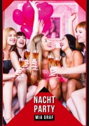 Cover-Bild zum Titel 'Nachtparty' von 'Mia Graf'