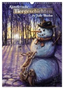 Künstlerische Tiergeschichten (Wandkalender 2026 DIN A3 hoch), CALVENDO Monatskalender - Julie Boehm