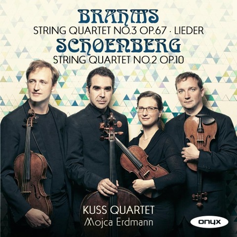 Streichquartett 3 op.67/Sommerabend/Mondensch - Mojca/Kuss Quartet Erdmann