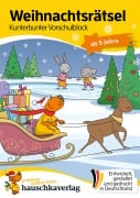 Cover-Bild zum Titel 'Weihnachtsrätsel - Kunterbunter Vorschulblock ab 5 Jahre' von 'Ulrike Maier'