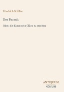 Cover-Bild zum Titel 'Der Parasit' von 'Friedrich Schiller'