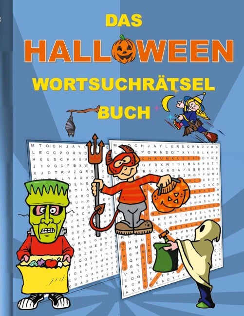 DAS HALLOWEEN WORTSUCHRÄTSEL BUCH - Brian Gagg
