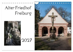 Cover-Bild zum Titel 'Alter Friedhof Freiburg (Wandkalender 2027 DIN A4 quer), CALVENDO Monatskalender' von 'Joerg Muehlbacher'