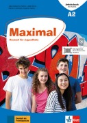Cover-Bild zum Titel 'Maximal A2. Arbeitsbuch mit Audios' von 'Claudia Brass, Lidija Sober, Julia Katharina Weber'