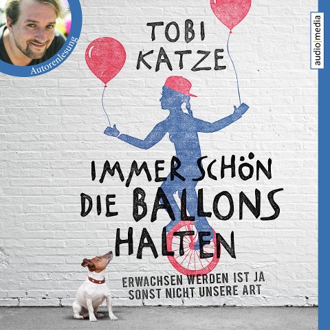 Immer schön die Ballons halten - Tobi Katze