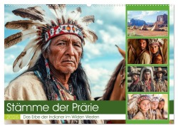 Stämme der Prärie (Wandkalender 2026 DIN A2 quer), CALVENDO Monatskalender - Steffen Gierok-Latniak