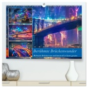 Cover-Bild zum Titel 'Berühmte Brückenwunder (hochwertiger Premium Wandkalender 2026 DIN A2 quer), Kunstdruck in Hochglanz' von 'Steffen Gierok-Latniak'