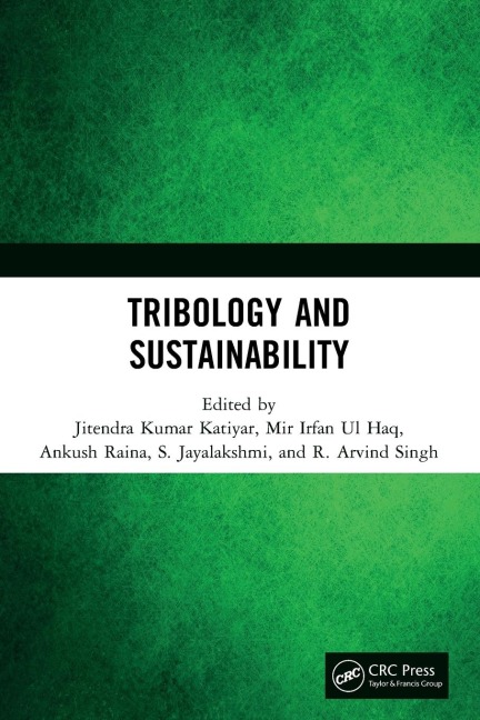 Tribology and Sustainability - 