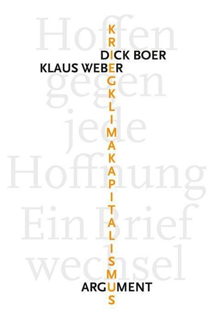 Hoffen gegen jede Hoffnung - Dick Boer, Klaus Weber