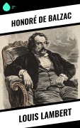 Cover-Bild zum Titel 'Louis Lambert' von 'Honoré de Balzac'