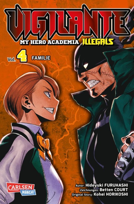 Vigilante - My Hero Academia Illegals 4 - Kohei Horikoshi, Hideyuki Furuhashi