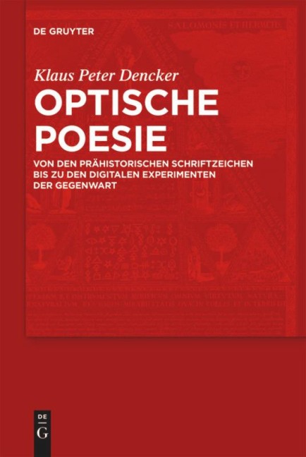 Optische Poesie - Klaus Peter Dencker